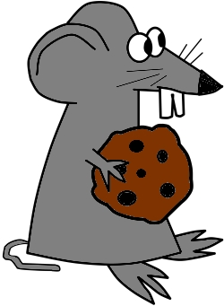 Mouse with Cookie Worksheet